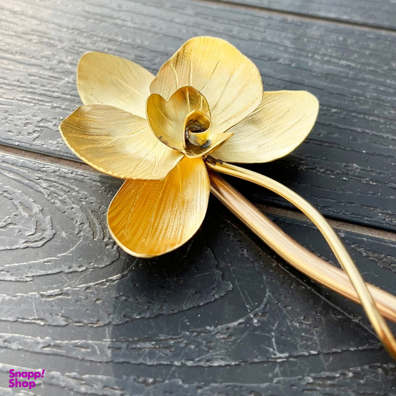 قاشق آجیل خوری مدل گل ارکیده کد 1326