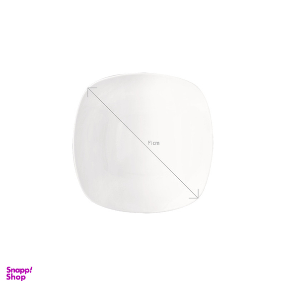 پیش دستی چینی زرین ایران مدل کواترو 19 ورنیکا درجه عالی بسته 6 عددی