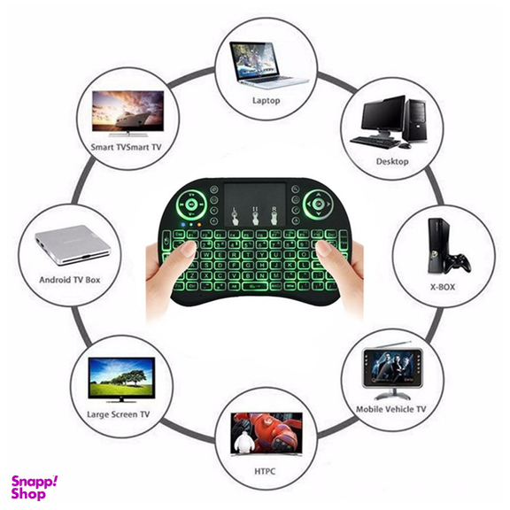 اندروید باکس تانیکس مدل 4/64- TX6S به همراه کیبورد هوشمند تاچ پد