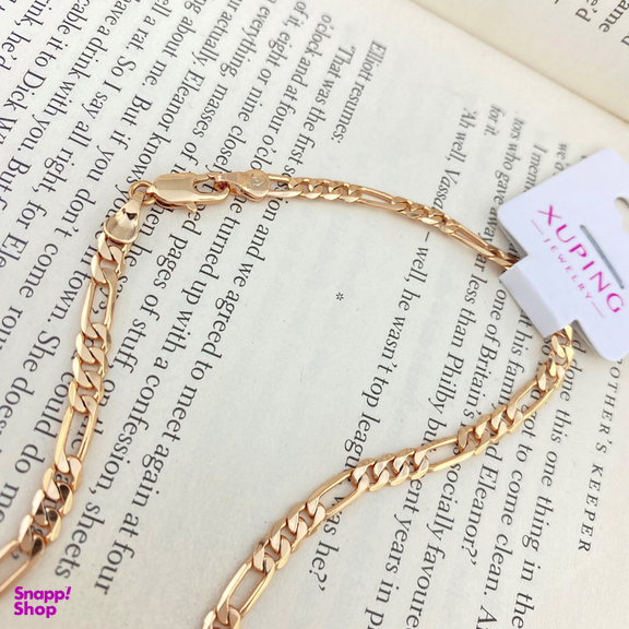 زنجیر زنانه ژوپینگ مدل فیگارو کد 60 N4297