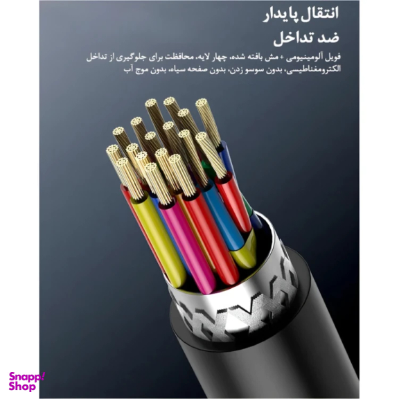 کابل HDMI 4K مدل HD 2V Premium طول 1.5 متر