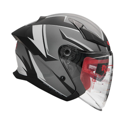 کلاه کاسکت بدون فک ردلاین مدل 965 Grey Twilight