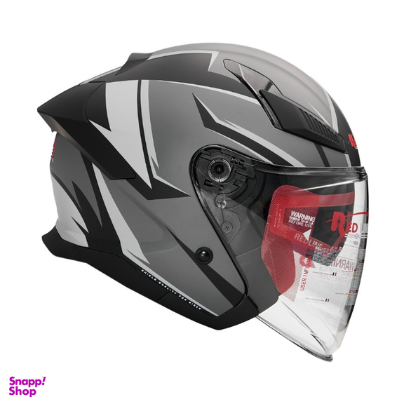 کلاه کاسکت بدون فک ردلاین مدل 965 Grey Twilight