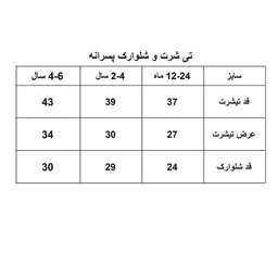 ست تیشرت و شلوارک پسرانه لوپیلو مدل 1052-059