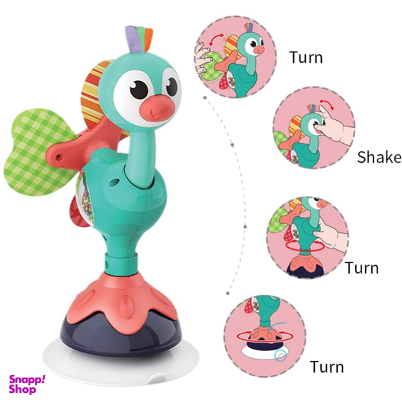 اسباب بازی جغجغه صندلی غذا هولی تویز مدل Hola Toys Rattle 3150C