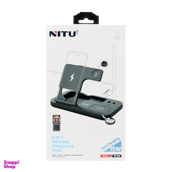 داک شارژر بی سیم نیتو 4 پورت مدل NT200