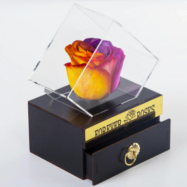 گل رز جاودان کشو دار کد 2450