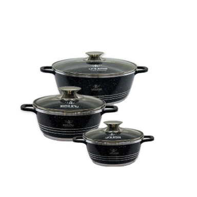 سرویس قابلمه گرانیتی 6 پارچه لایف اسمایل مدل LIFEP1762