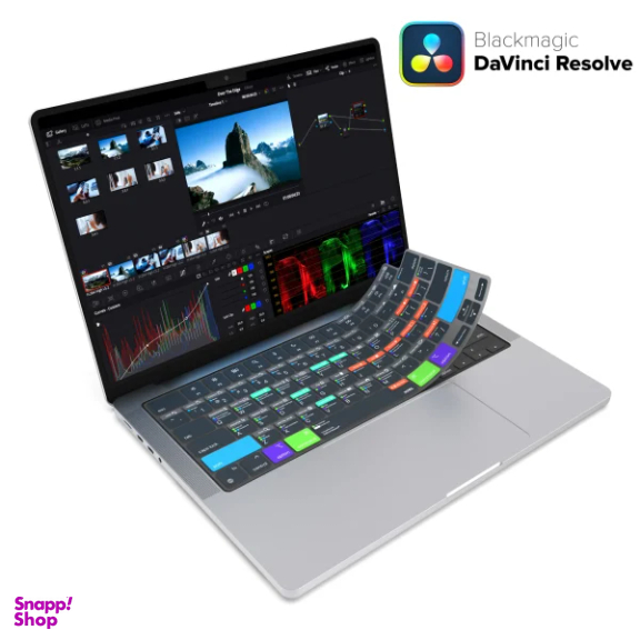 محافظ کیبورد جی سی پال مدل VerSkin DaVinci Resolve Shortcut