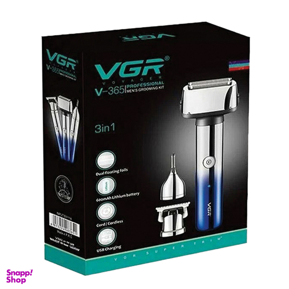 ماشین اصلاح 3 کاره وی جی آر مدل V-365