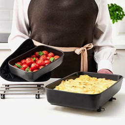 ظرف سرو مرغ و استیک ایکیا کد 444 مجموعه 2 عددی