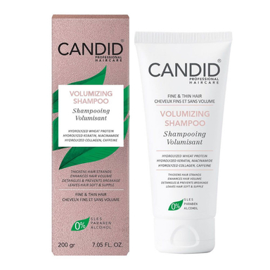 شامپو حجم دهنده مو کاندید مدل volume مناسب موهای نازک حجم 200 میلی لیتر
