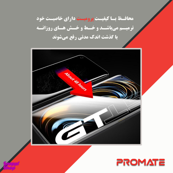 محافظ صفحه نمایش مات گوشی موبایل پرومیت مناسب برای سامسونگ Galaxy Note 10 Plus