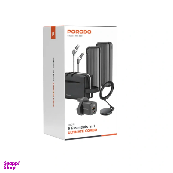 پک 6 در 1 لوازم دیجیتال پرودو مدل Essentials 6 in 1 Ultimate Combo PD-PBFCH071-CB