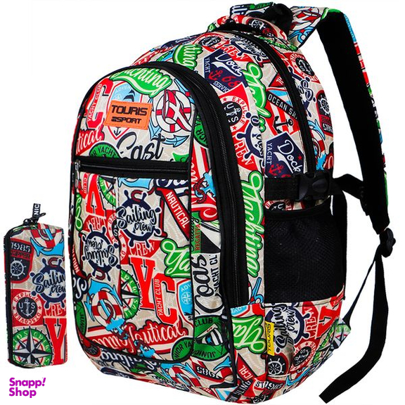 کوله پشتی توریث مدل KW-8000 به همراه جامدادی