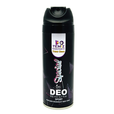 اسپری دیودورانت تمیز مدل special حجم 200 میلی لیتر