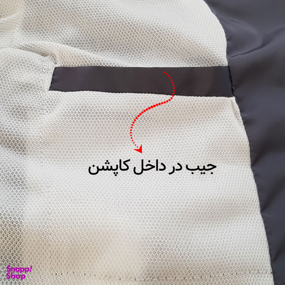 کاپشن ورزشی پسرانه ماییلدا مدل 4084 رنگ طوسی