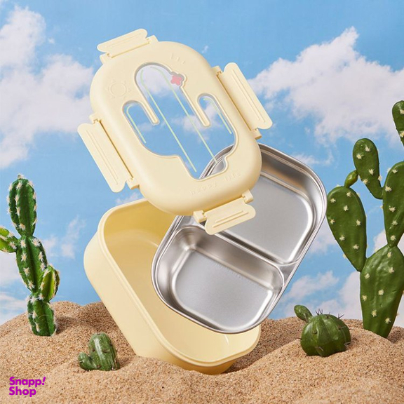 ظرف غذا سفری طرح کاکتوس