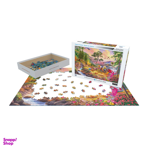 پازل 1000 تكه يوروگرافيكس پازلز كد 5866-6000