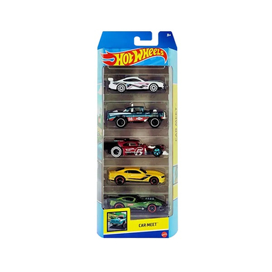ماشین هات ویلز مدل Car Meet بسته 5 عددی