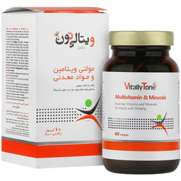 سافت ژل مولتی ویتامین و مینرال ویتالی تون
