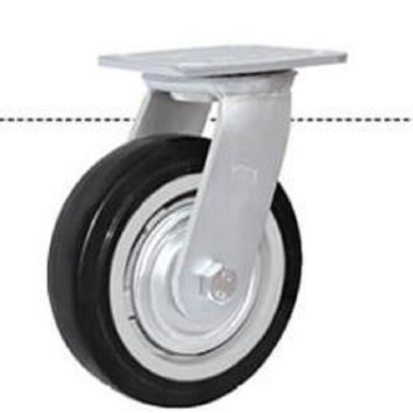 چرخ ورقی مدل گردان سایز 200 رنگ مشکی