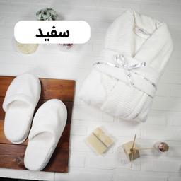 حوله پالتویی دنیز مدل روکو سایز 135 به همراه دمپایی