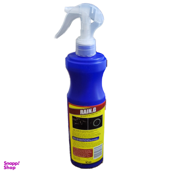 اسپری معطر تمیز کننده و براق کننده چند منظوره RAIN.G رنگ آبی حجم 300 میلی لیتر