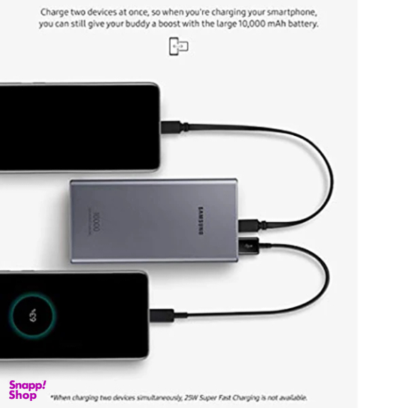 پاوربانک سامسونگ مدل 25W EB-P3300 ظرفیت 10000 میلی آمپر ساعت