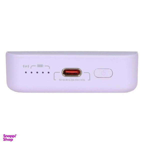 پاوربانک مغناطیسی ترانیو مدل F25 ظرفیت 10000 میلی‌ آمپر ساعت