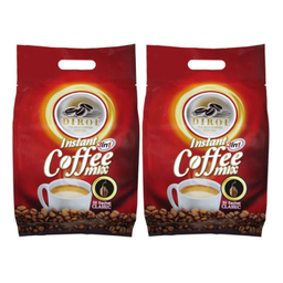 کافی میکس 3in1 دیرول بسته ۳۰ عددی مجموعه 2 عددی