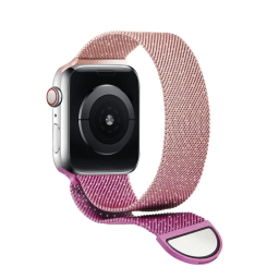 بند ساعت هوشمند آهااستایل مدل WG42-3 Multicolor مناسب اپل واچ 42/44/45 میلی متر