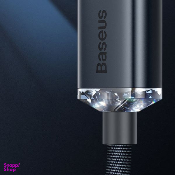 کابل تبدیل USB به لایتنینگ باسئوس مدل Crystal Shine طول 2 متر