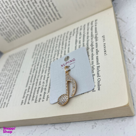 آویز گردنبند زنانه ژوپینگ مدل نت موسیقی کد N4637