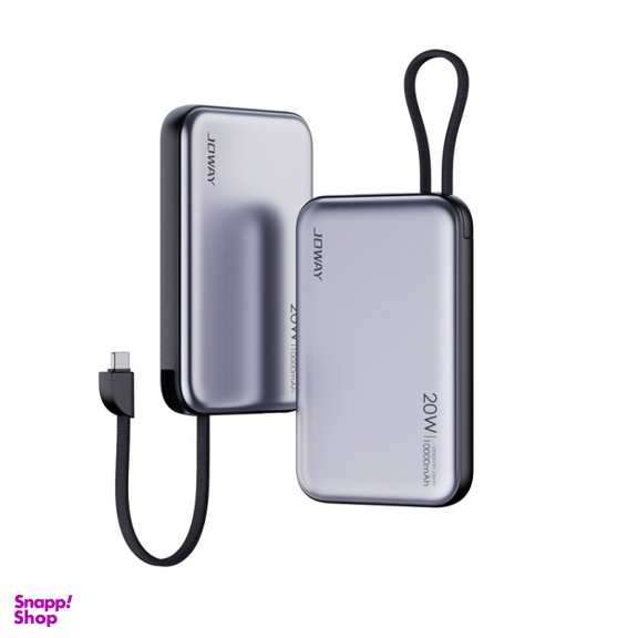 پاوربانک جووی کد JP-298C ظرفیت 10000 میلی‌ آمپر ساعت