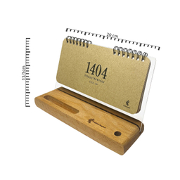 تقویم رومیزی سال 1404 پدیده نقش مدل چوبی کلاسیک کد 1683