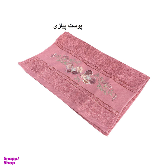 حوله دستی ماندگار مدل GOL119 سایز 40×75 سانتی متر