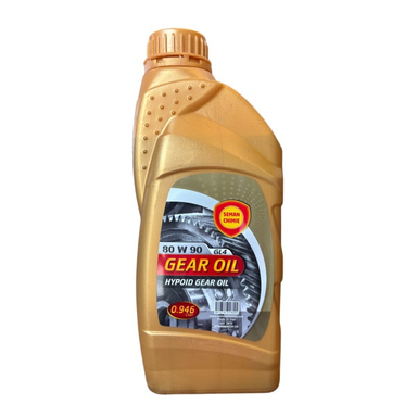 روغن گیربکس سمن شیمی مدل 80W90 GL4 حجم 0.946 میلی لیتر