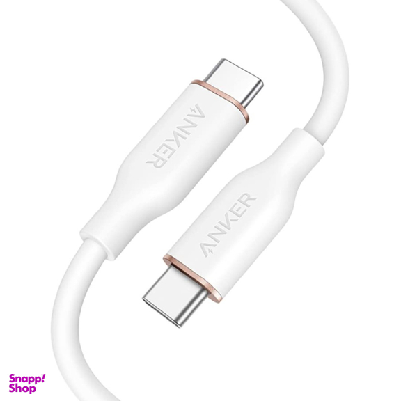 کابل فست شارژ Type-C به Type-C انکر مدل PowerLine III Flow A8552H11 طول 0.9 متر