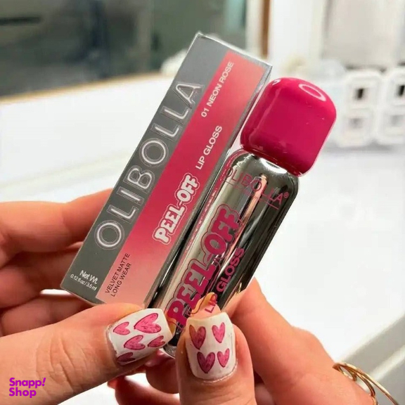 رژ لب مایع اولیبولا مدل Peel-Off کد 05