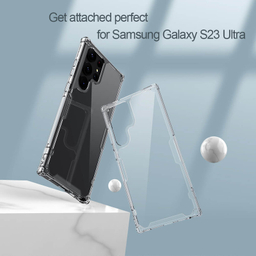 کاور نیلکین مدل Nature TPU Pro مناسب برای گوشی موبایل سامسونگ Galaxy S23 Ultra