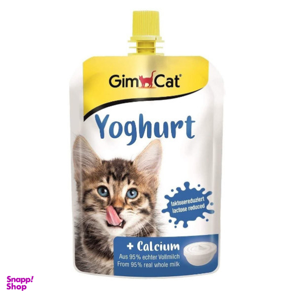 ماست گربه جیم کت مدل Yoghurt وزن 150 گرم