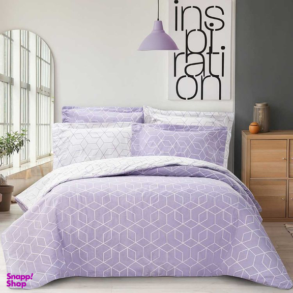 سرویس ملحفه و روبالشی دو نفره 6 تکه لایکو مدل زینو سایز 200×180 سانتی متر