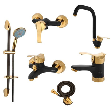 ست شیرآلات فاخته مدل کارن MT2 مجموعه 6 عددی