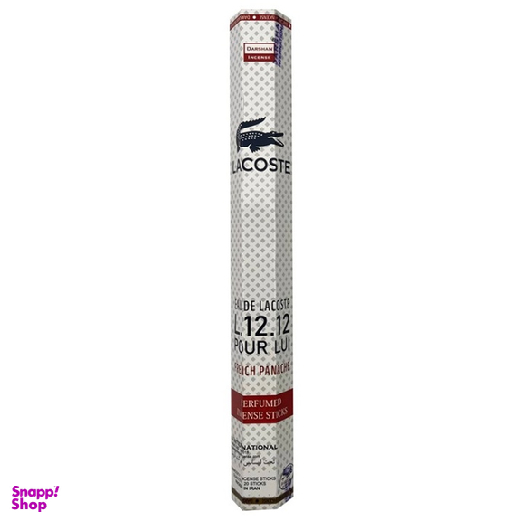 عود دارشان رایحه ادکلنی لاکوست کد Lacoste L.12.12 بسته 20 عددی