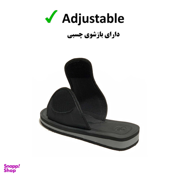 دمپایی مردانه مدل ابری کد AR6025UN