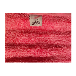 حوله حمام ارغوان مدل موجی سایز 80x140 سانتی‌ متر