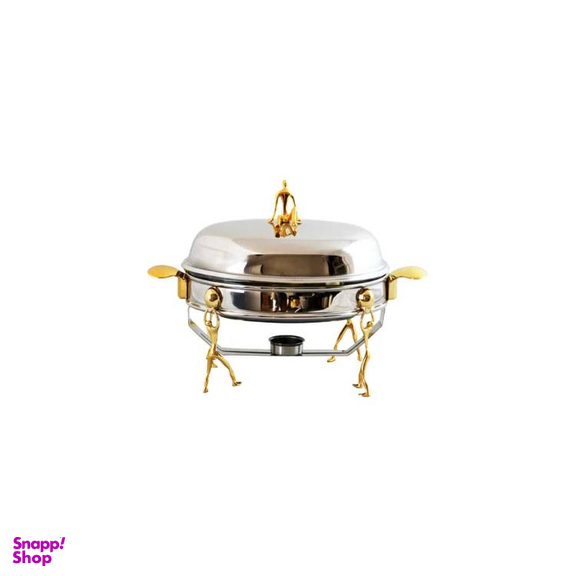 سوفله خوری سالینو مدل استیل برنجی کد 3008-SG