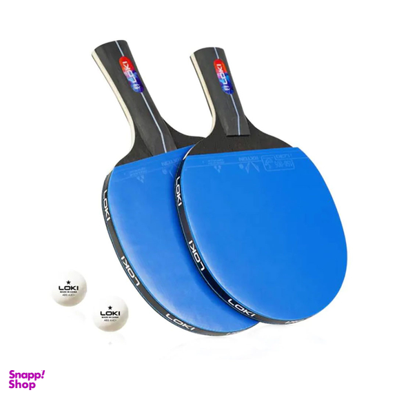 ست راکت پینگ پنگ لوکی مدل K5000 ۲ عددی