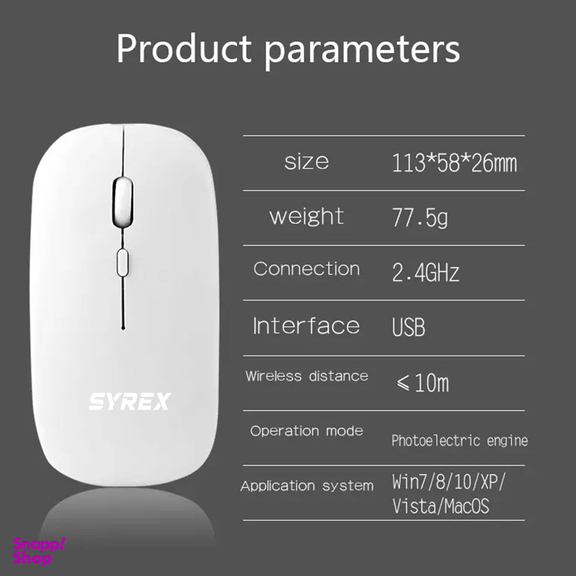 ماوس بی سیم سایرکس مدل SX-800MW